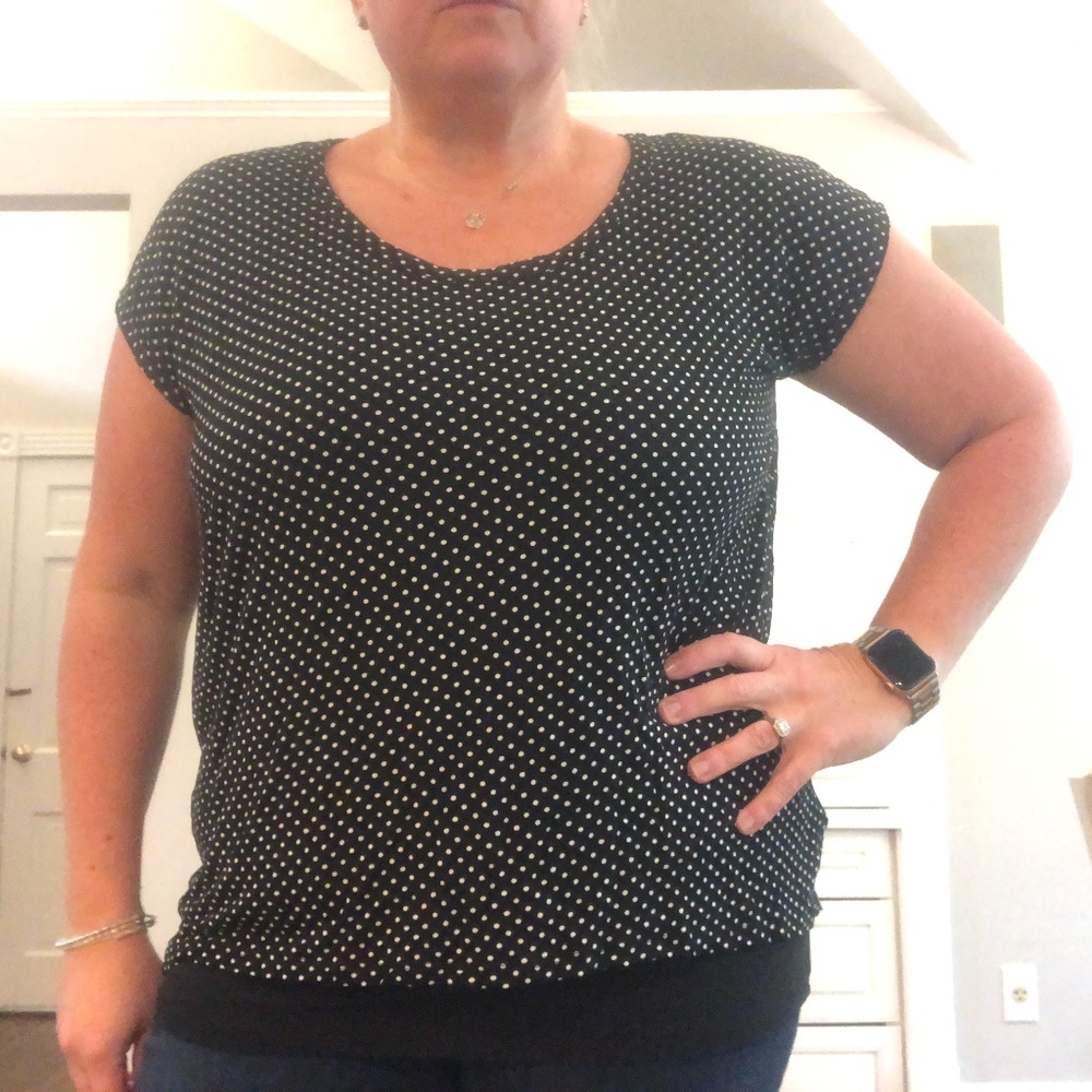 Michael by Michael Kors polka dot Top Size L